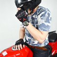 thumbnail image 5 of Guantes deportivos de combate de medio dedo, antideslizantes, de poliéster, para primavera y verano, para hombre., 5 of 5