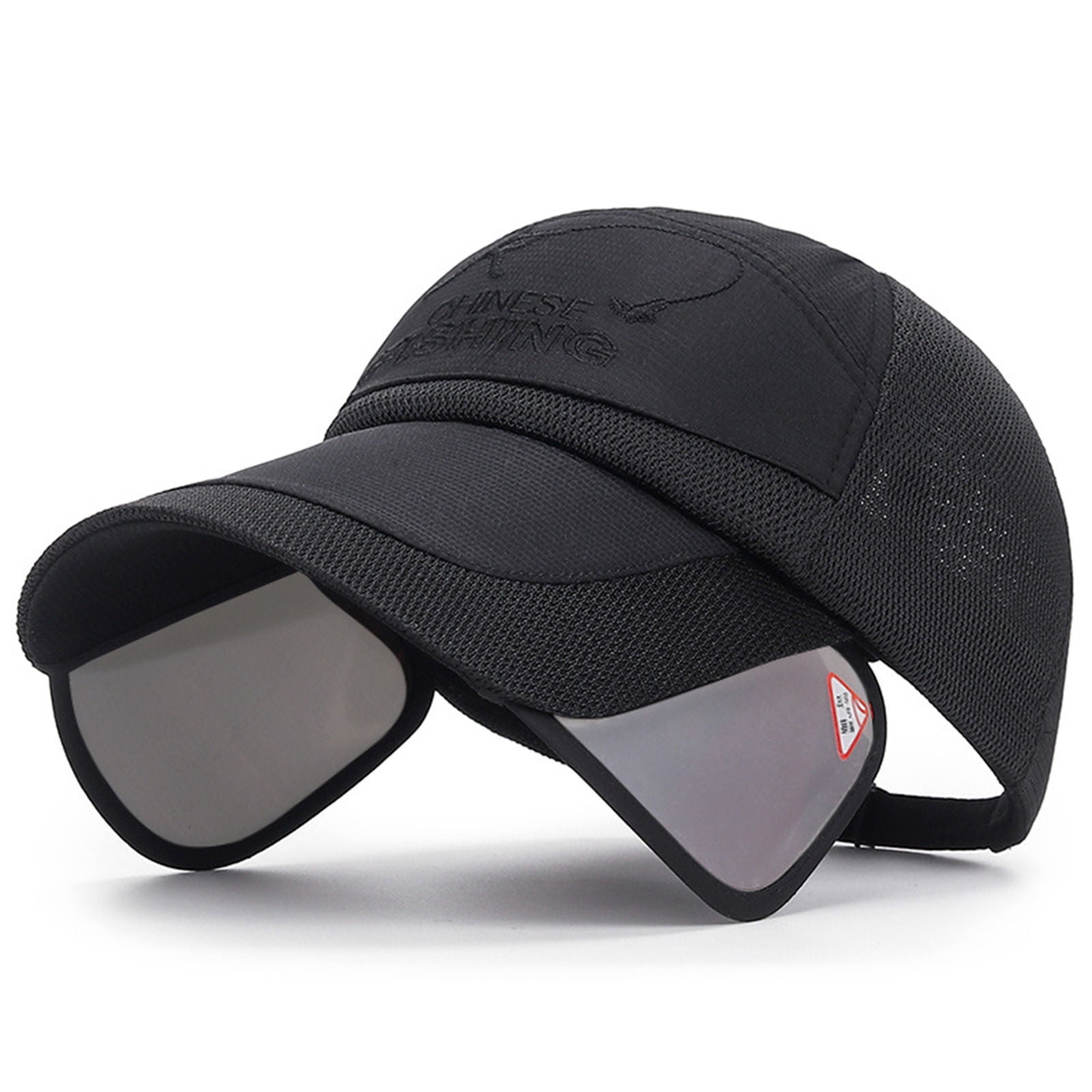 Breathable Hat Fishing Hat for Hiking Fishing for Men and Women Sun Protections Hat Adjustable Extended Brim