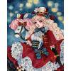 Wdftyju Chica mágica pintura al óleo por números Kits DIY pintado a mano sobre lienzo cuadro de arte de pared Wdftyju 6tk6rb9hb4nh0qs0