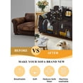 thumbnail image 5 of Cartoon Tractor Couch Cover, Cute Grey Digger Shovel Truck Car Black Sofa Cover Blanket for 1 Seat Cushion, Sectional Sofa Slipcover Furniture Protector for Living Room Bedroom 71''x91'', 5 of 9