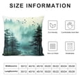 thumbnail image 5 of Chilfamy Fantasy Art Pillow Covers for Couch Sofa Zipper Closure Aesthetic Decorative Indoor/Outdoor 1PC 18x18in, 5 of 5