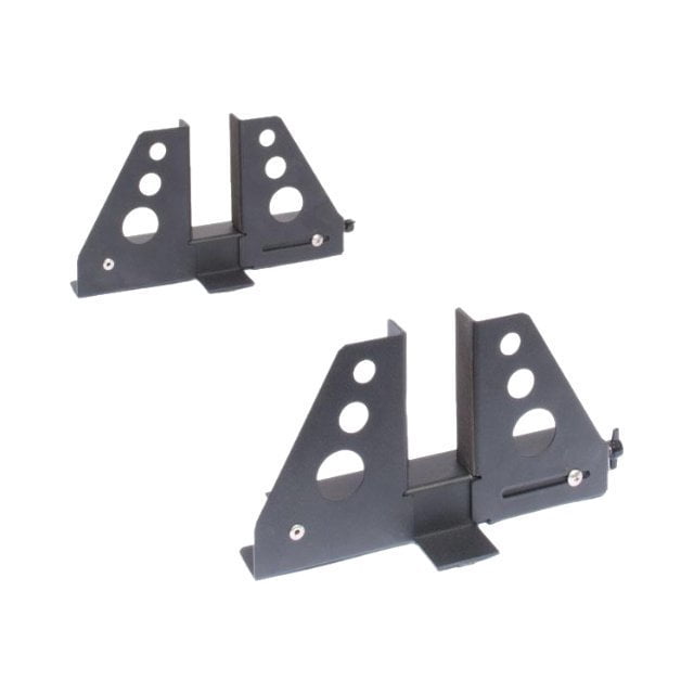 RackSolutions Universal Rack-to-Tower Conversion Kit Fits Any Server 1U to 2U, Textured Black Powder