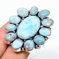 thumbnail image 2 of Natural Republic Larimar Gemstone 925 Sterling Silver Gift Ring Size 8, 2 of 2