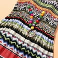 thumbnail image 4 of Baby Girls Rainbow Dress Toddler Princess Sleeveless Halter Beach Tutu Sundress, 4 of 5