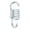 Silver, variant on HONMEET Basious Heavy Duty Hammock Chair with Spring for Outdoor Relaxation, Low Noise and