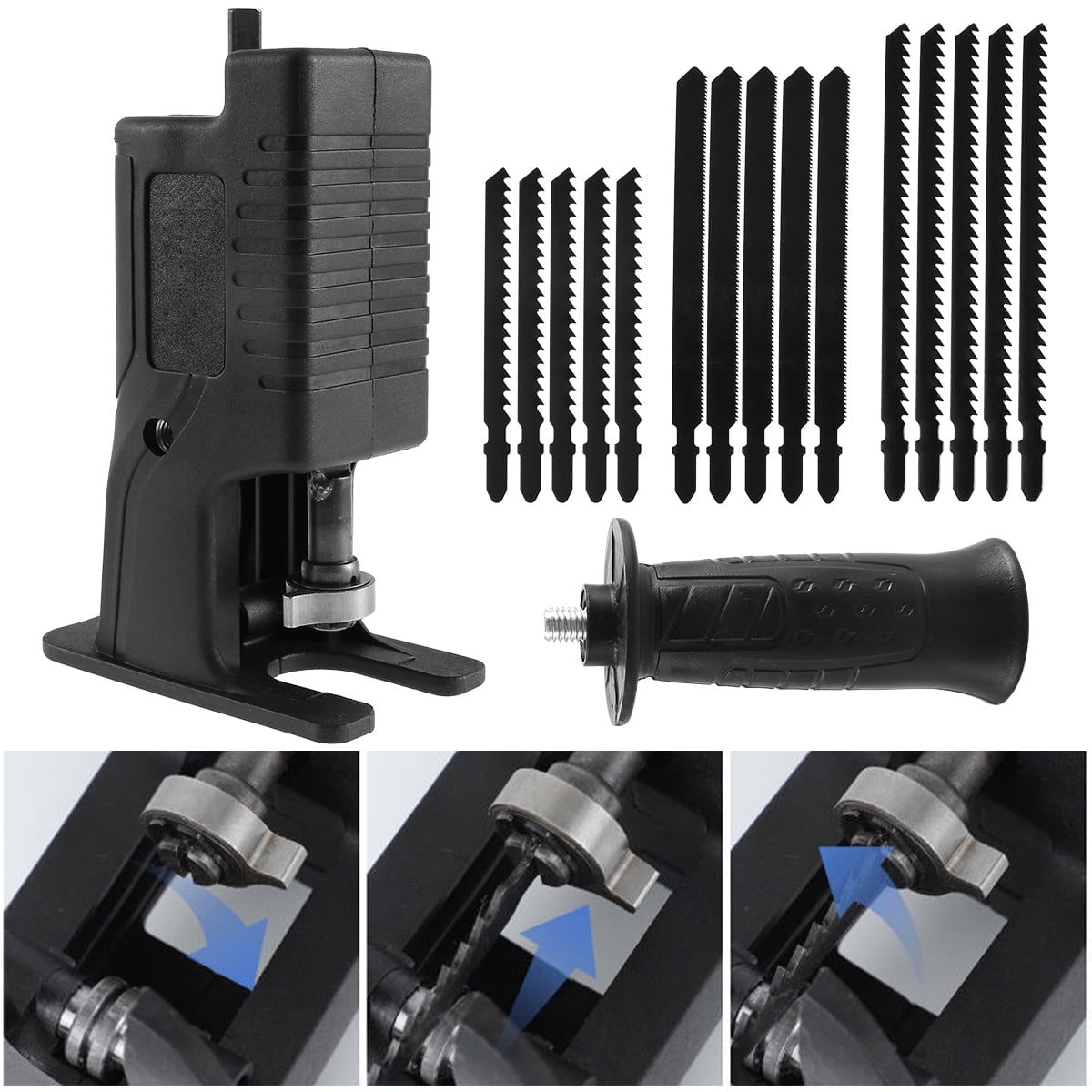 Hands DIY Portable Reciprocating Saw Adapter Kit Electric Drill