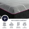 thumbnail image 4 of 11-inch Queen Size - Bamboo Charcoal Cooling - For Adults' Sound Sleep / Ensures Low Motion Transfer, 4 of 5