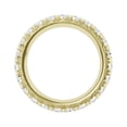 thumbnail image 2 of Unique Moments Lab Grown 2 Carat Diamond Eternity Wedding Ring 14K Yellow Gold Womens Band, 2 of 6