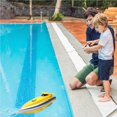 thumbnail image 2 of maskred RC Racing Boat Toy 2.4Ghz Remote Control 25KM/H High Speed Remote Control Boats RC Boat for Kids and Adults Yellow, 2 of 5