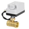 thumbnail image 1 of Motorized Ball Valve Electrical 2 Way Normally Closed Manual Automatic DN20 DC12V~24V, 1 of 5