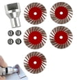 thumbnail image 1 of Lttoisl 1.57 Inch Diamond Saw Blades Set, 40mm Multi-Functional Professional Stone Cutting Discs for Granite, Marble, Sandstone, Wet & Dry Use, Durable Grinder Blades for DIY Projects, 1 of 7