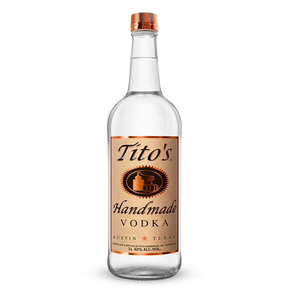 Pack de 12 Vodka Tito´s Handmade 1 LT Importado Tito´s Vodka