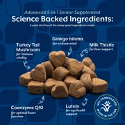 NaturVet Senior Advanced 5-in-1 Support Soft Chews