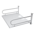 thumbnail image 4 of HORIALENCE 1 Pce Support de Rangement Mural Support en Aluminium Argenté Plaqué pour Rangement de Télé, Décodeur et Écran, 4 of 7