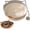 Gray, variant on Handwoven Cat Basket, Rattan Pet Bed with Built-in Washable Scratching Pad, Universal Scratch-Resistant Cat Nest for Cats Dog
