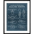 thumbnail image 2 of Art.com Vintage Sailing Knots I Art Print by Mary Urban, Black Frame Wall Art, 23" x 29", 2 of 5