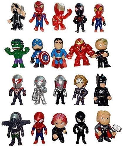 Avengers Superman Action Figure Kids  Superhero Christmas Birthday Toys Gifts 