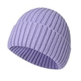 thumbnail image 1 of Invierno Cálidos Sombreros de Invierno Para Hombres / Mujeres Gorrijas de Punto Behin Behin Behorie VariDad de Color Borre Extendido Grueso Stratado y el estiramiento Geanie Gorro, 1 of 6