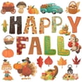 thumbnail image 1 of MasteelfCA 1 Set Thanksgiving Cut-Outs Fall Themed Party Bulletin Board Classroom Paper Cuttings Decoration, 1 of 7