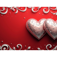 thumbnail image 4 of Valentine's Day Heart Love Backdrop Banner Romantic Flower Design Wedding Photo Props Party Decorations Background Event Display, 4 of 4