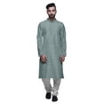 thumbnail image 1 of Atasi Kurta Pyjama de Fête pour Hommes, Col Mandarin, Ensemble Ethnique Imprimé Kurta, 1 of 5
