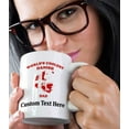 thumbnail image 5 of Custom Ceramic Coffee Mug 11 Ounces Worlds Coolest Danish Dad Countries White Tea Cup World's Personalized Text Here, 5 of 7