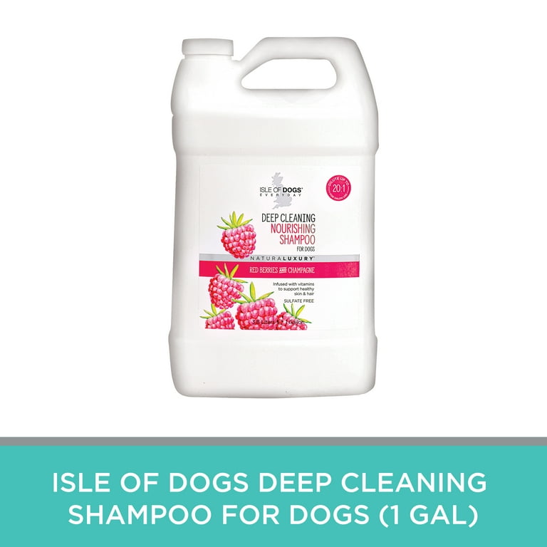Isle of Dogs Deep Cleaning Sulfate Free Shampoo 128 Fluid Ounce Walmart