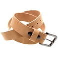 thumbnail image 3 of Orion Leather 1/2 Natural Tan Harness Leather Belt Raw Edge Made In USA, 3 of 4