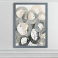 thumbnail image 2 of Wexford Home Tangled Circuit I-Framed Canvas - Grey - 16X22, 2 of 4