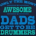 thumbnail image 3 of CafePress - Awesome Drummer Dad Sweatshirt - Pullover Hoodie, Classic, Comfortable Hooded Sweatshirt, 3 of 4