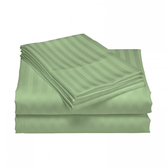 AUQ 4-Piece 1200 Thread Count Egyptian Cotton Bed Sheet Set,King–Deep Pocket Egyptian Cotton Sheets