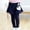 Navy, variant on Dpytoraw Toddler Trendy Girls' Leggings Skirt Ruffle Fleece Skirt Pants Kids Girls Leggings Size 18-24 Months
