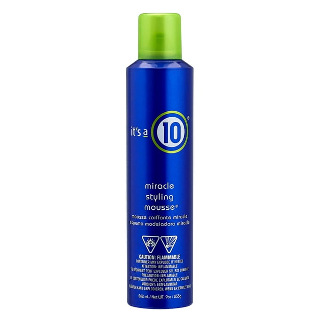 Mousse para peinar It's a 10 Miracle, 250 ml, unisex