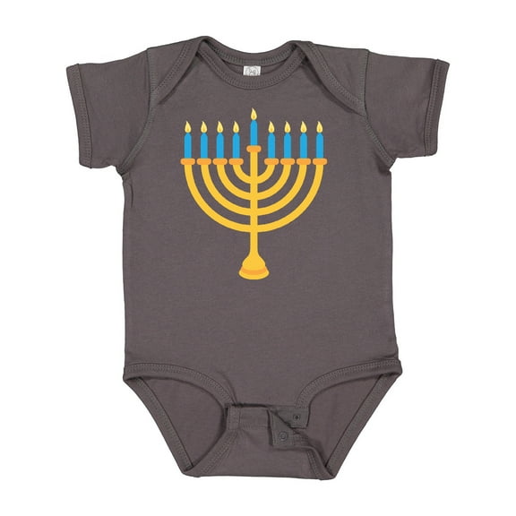 Inktastic Hanukkah Chanukah Menorah Boys or Girls Baby Bodysuit
