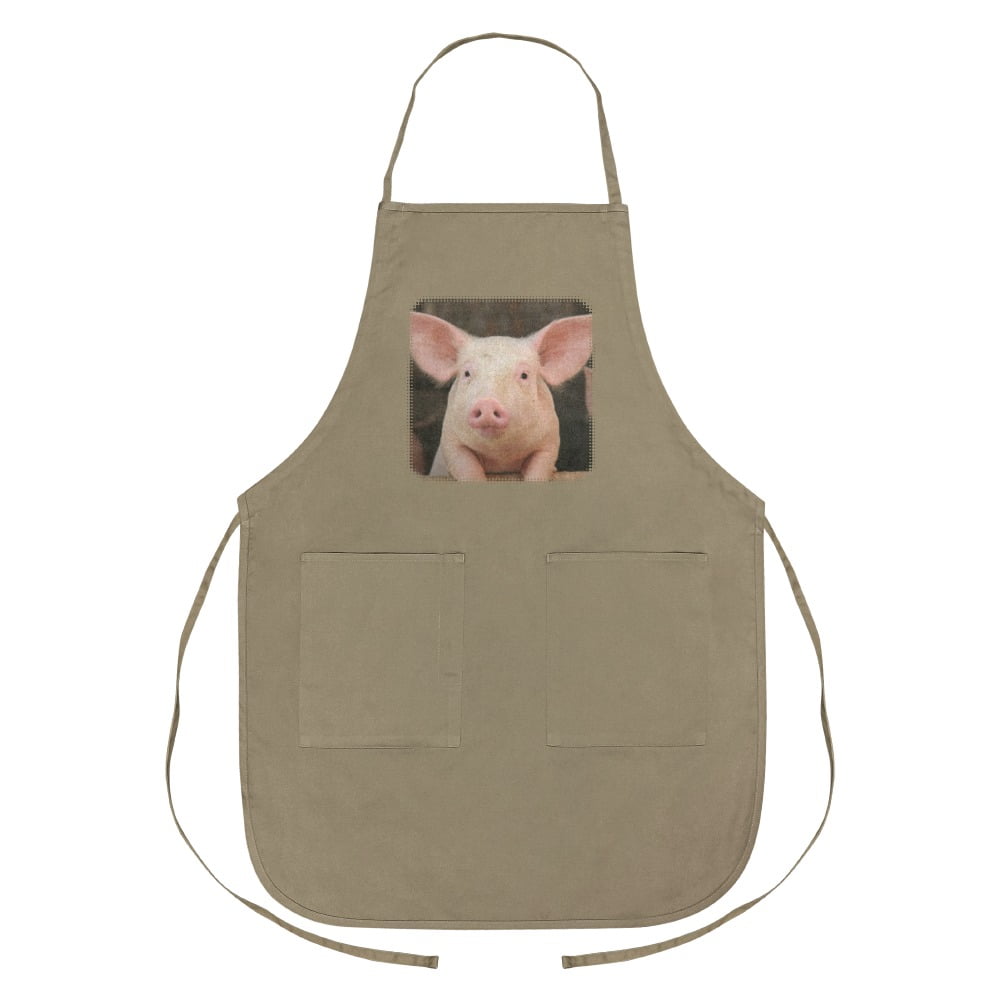 Little Pig Piggy Apron with Pockets