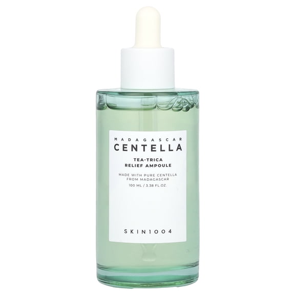 SKIN1004 Madagascar Centella, Tea-Trica Relief Ampoule, 3.38 fl oz (100 ml)
