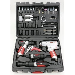 EXELAIR 50-Piece Professional Air Tool Accessory Kit by (Best Air Tools Brand)
