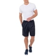 thumbnail image 2 of Athletic Works Men's and Big Men's 8" Active Rice Hole Mesh Shorts, up to 5XL, 2 of 6