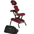 thumbnail image 2 of Cream 4" Portable Massage Chair Tattoo Spa Free Carry Case Tattoo Chiro, 2 of 6