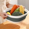 thumbnail image 2 of Foldable Wash Basin Portable Dishwashing Basin Foldable Dishwashing Basin Retractable Portable Footbath Suitable For Kitchen Bathroom Camping Laundry Basin, 2 of 6
