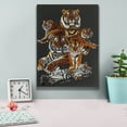 thumbnail image 4 of Epic Graffiti 'Dynasty' by Barbara Keith, Canvas Wall Art, 12"x16", 4 of 8