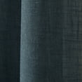 thumbnail image 4 of Aurora Home  Solid Linen Blend Curtain Panel Pair Spruce, 4 of 5
