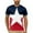 Silver, variant on Men Summer Tops Mens Independence Day Holiday T Shirt Red White And Blue Flag Flag Retro Style Short Sleeved T Shirt Mens Western Men's Loose Fit Tees Men's Workout Shirts Short Sleeve White L