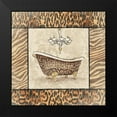 thumbnail image 2 of Grey, Jace 15x15 Black Modern Framed Museum Art Print Titled - Bath1, 2 of 5