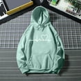 thumbnail image 2 of XINXIAOO Womens Hoodie Long Sleeve Hoodie Womens Hoodies Pullover Cozy Sweatshirts for Women Mint Green Hoodies Fall Jacket Women Women's Fashion Hoodies & Sweatshirts, 2 of 3