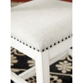 thumbnail image 6 of Signature Design by Ashley Valebeck Vintage Farmhouse Cushioned Dining Chair, Set of 2, Whitewash, 6 of 8