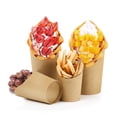 thumbnail image 3 of MasteelfCA 50 Pcs Sacs de Rangement pour Frites en Papier Kraft, 3 of 7