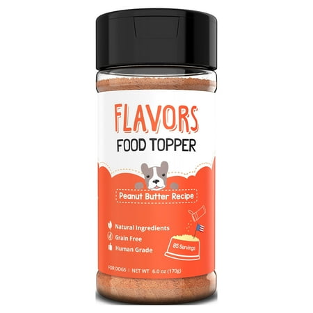 UPC: 0850001715027 | FLAVORS by Beaumont Basics Food Topper for Dogs Peanut Butter Recipe 6-Ounce