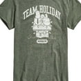 thumbnail image 3 of Peanuts - Snoopy Team Holiday Spirit - Men's Short Sleeve Graphic T-Shirt, 3 of 6