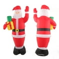 thumbnail image 4 of LED Inflatable Christmas Old Man For Outdoor Garden Yard, Fun And Cute Design, Built In LED Lights, Quick Inflatable, Decorative Effect, 4 of 8